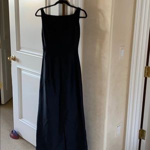 Elie Tahari.  black long party dress